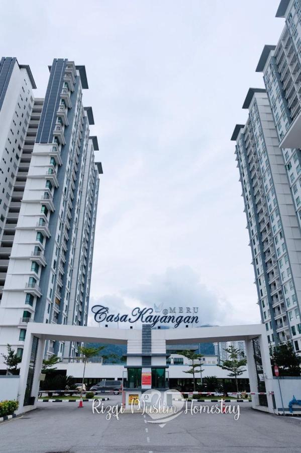 Rizqi Muslim Homestay Meru Casa Kayangan Ipoh Exteriör bild